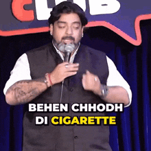 Behen Chhodh Di Cigarette Jeeveshu Ahluwalia GIF - Behen Chhodh Di Cigarette Jeeveshu Ahluwalia Cigarette Chhodh Diya GIFs