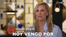 Hoy Vengo Por El Oro Denise Dumas GIF - Hoy Vengo Por El Oro Denise Dumas Masterchef Argentina GIFs