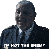 I'M Not The Enemy Ray Johnson Sticker