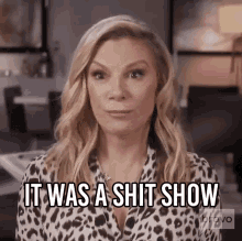 It Was A Shit Show Real Housewives Of New York GIF - It Was A Shit Show Real Housewives Of New York Rhony GIFs