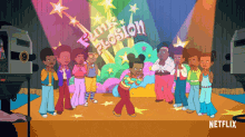 Dancing Nia Roosevelt GIF - Dancing Nia Roosevelt F Is For Family GIFs