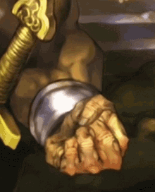 dragons crown fist tighten angry muscles