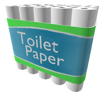 Toilet Paper Toilet Sticker - Toilet Paper Toilet Tissue Stickers