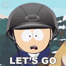 Lets Go Butters Stotch GIF