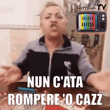 Tina Sacco Saittella Tv GIF - Tina Sacco Saittella Tv Sfogo GIFs
