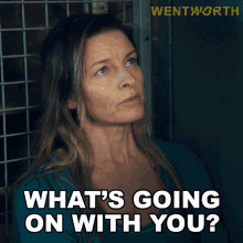 Whats Going On With You Karen Proctor GIF - Whats Going On With You Karen Proctor Wentworth GIFs