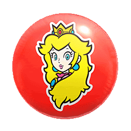 Peach Balloon Princess Peach Sticker - Peach Balloon Princess Peach Balloon Stickers