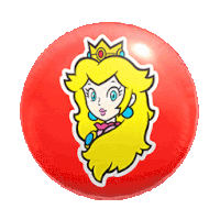 Peach Balloon Princess Peach Sticker
