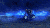 a robot is crawling on the ground in a video game