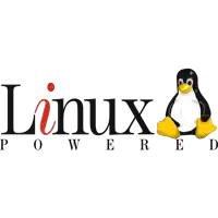 a logo for linux with a penguin on it