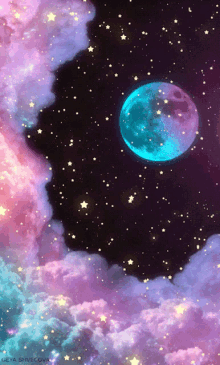 Moons Stars GIF