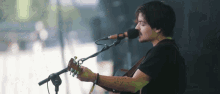 Playing Guitar Milky Chance GIF