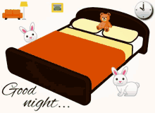 Sweet Dreams Goodnight GIF - Sweet Dreams Goodnight Bunny GIFs