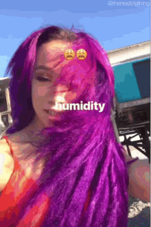 Sasha Banks Hair Flip GIF - Sasha Banks Hair Flip Humidity GIFs
