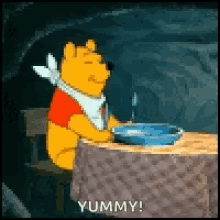Yummy Winnie The Pooh GIF - Yummy Winnie The Pooh Hungry GIFs