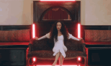 Posing Sit Like The Queen GIF - Posing Sit Like The Queen Yas Queen GIFs