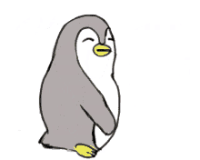 sad penguin hukhukhuk penguenito ok