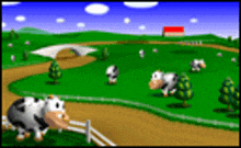 N64 Moo Moo Farm Icon GIF - N64 Moo Moo Farm Icon Moo Moo Farm GIFs