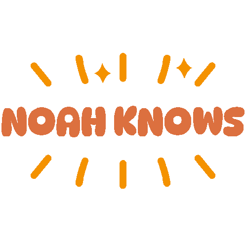 Noah Knows Sticker