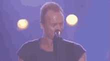 Sting Performance GIF - Sting Am As Live American Music Awards2016 GIFs