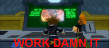 Work Dammit Damn It GIF - Work Dammit Damn It Kingdom Hearts GIFs