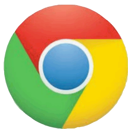 Chrome Google Chrome Sticker - Chrome Google Chrome Logo Stickers