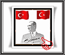 Atatürk Ve Bayrak GIF - Atatürk Ve Bayrak GIFs
