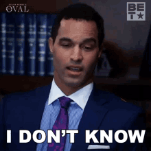 I Dont Know Eli GIF - I Dont Know Eli The Oval GIFs