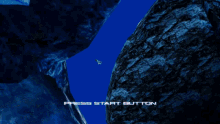 a video game is being played and the start button is shown