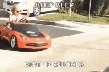 beep beep kid car drift rock