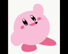 Kirby Wave GIF - Kirby Wave Bye GIFs