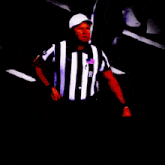 a poster with a referee and the words murdered flag on it