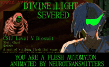 Divine Light Severed Flesh Automaton GIF - Divine Light Severed Flesh Automaton Kromer GIFs