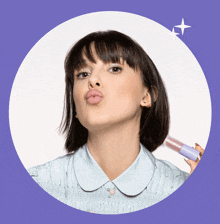 Florence By Mills Millie Bobby Brown GIF - Florence By Mills Millie Bobby Brown Liquid Lipstick GIFs
