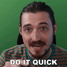 Do It Quick Aaron Brown GIF - Do It Quick Aaron Brown Bionicpig GIFs