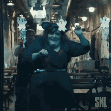 Rushing To Leave Saturday Night Live GIF - Rushing To Leave Saturday Night Live Break The Glass Door GIFs