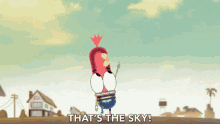 Thats The Sky Pointing GIF - Thats The Sky Pointing Look Up GIFs