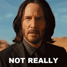 Not Really John Wick GIF - Not Really John Wick Keanu Reeves GIFs