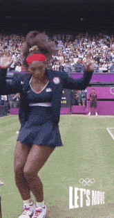 C-walk Serena Williams GIF - C-walk Serena Williams Olympics GIFs