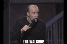 Walking Carlin GIF - Walking Carlin Stand Up Comedian GIFs
