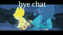 Bye Chat Sonic Frontiers GIF - Bye Chat Sonic Frontiers Sonic GIFs