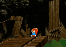 a video game character is asking is it safe i wonder