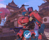 a robot in a video game with the name rawnebastion