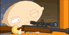 Stewie Gun GIF - Stewie Gun Sniper GIFs