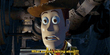 Toy Story Woody GIF - Toy Story Woody What Are You Talking About GIFs