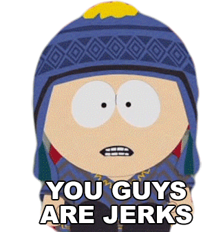 You Guys Are Jerks Craig Tucker Sticker - You Guys Are Jerks Craig Tucker South Park Stickers