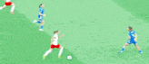 a soccer goal with a sign that says #football on it