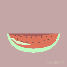 watermelon cool spin slice cute