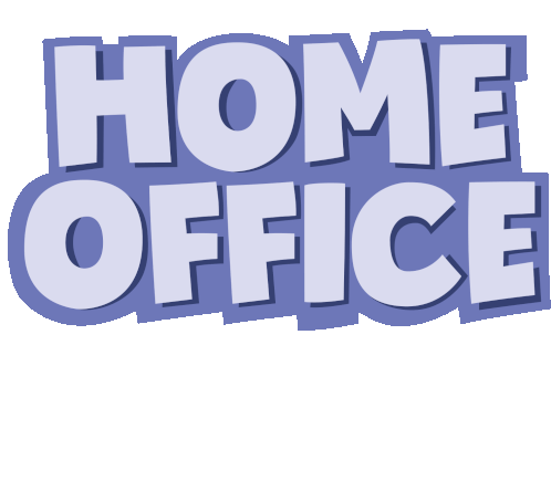 Work From Home Home Sticker - Work From Home Home Home Office Stickers