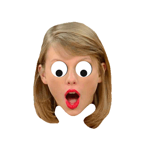 Omg Googly Eyes Sticker - Omg Googly Eyes Taylor Swift Stickers